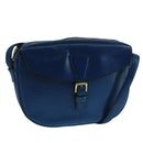LOUIS VUITTON Epi June Feuille Shoulder Bag Blue M52155 LV Auth 101775-1