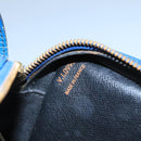 LOUIS VUITTON Epi June Feuille Shoulder Bag Blue M52155 LV Auth 101775-12