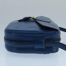 LOUIS VUITTON Epi June Feuille Shoulder Bag Blue M52155 LV Auth 101775-3
