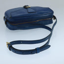 LOUIS VUITTON Epi June Feuille Shoulder Bag Blue M52155 LV Auth 101775-7