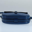 LOUIS VUITTON Epi June Feuille Shoulder Bag Blue M52155 LV Auth 101775-5