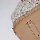 LOUIS VUITTON Monogram Multicolor Alma GM Hand Bag White M40441 LV Auth 101776SM-15