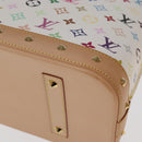 LOUIS VUITTON Monogram Multicolor Alma GM Hand Bag White M40441 LV Auth 101776SM-16