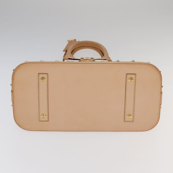 LOUIS VUITTON Monogram Multicolor Alma GM Hand Bag White M40441 LV Auth 101776SM