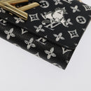 LOUIS VUITTON Monogram Catgram Portefeuille Chain Wallet Black M63888 101778S-14