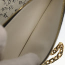 LOUIS VUITTON Monogram Catgram Portefeuille Chain Wallet Black M63888 101778S-10