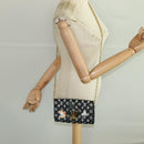 LOUIS VUITTON Monogram Catgram Portefeuille Chain Wallet Black M63888 101778S-28