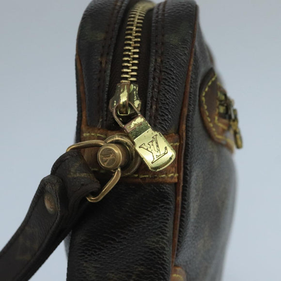 LOUIS VUITTON Monogram Marly Dragonne GM Clutch Bag M51825 LV Auth 101783