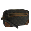 LOUIS VUITTON Monogram Marly Dragonne GM Clutch Bag M51825 LV Auth 101783-1