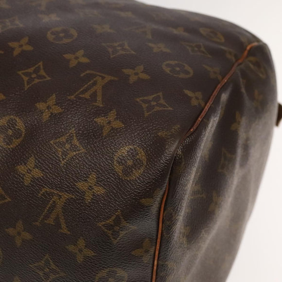 LOUIS VUITTON Monogram Keepall 60 Boston Bag M41422 LV Auth 101788