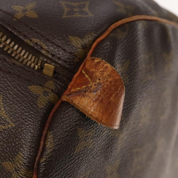 LOUIS VUITTON Monogram Keepall 60 Boston Bag M41422 LV Auth 101788