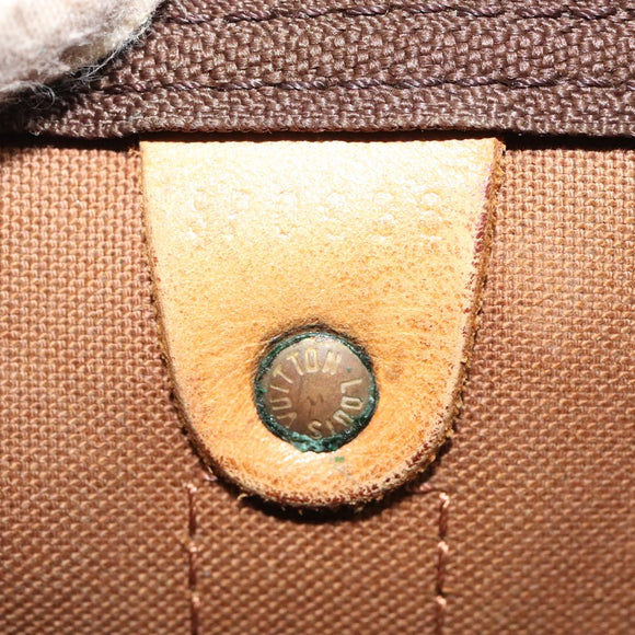 LOUIS VUITTON Monogram Keepall 60 Boston Bag M41422 LV Auth 101788