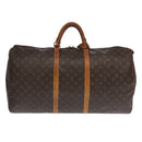 LOUIS VUITTON Monogram Keepall 60 Boston Bag M41422 LV Auth 101788-2