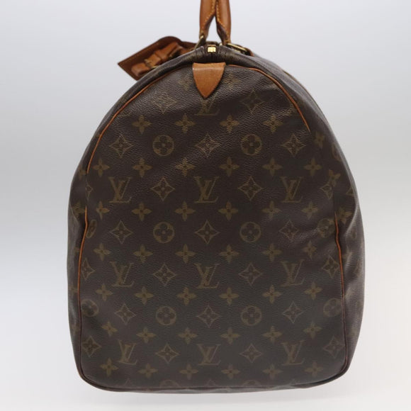 LOUIS VUITTON Monogram Keepall 60 Boston Bag M41422 LV Auth 101788