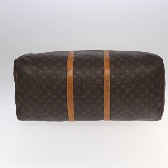 LOUIS VUITTON Monogram Keepall 60 Boston Bag M41422 LV Auth 101788