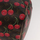 LOUIS VUITTON Monogram Cherry Keepall 45 Boston Tasche M95011 LV Auth 101791SM-14