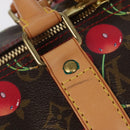 LOUIS VUITTON Monogram Cherry Keepall 45 Boston Tasche M95011 LV Auth 101791SM-9