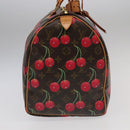 LOUIS VUITTON Monogram Cherry Keepall 45 Boston Tasche M95011 LV Auth 101791SM-4
