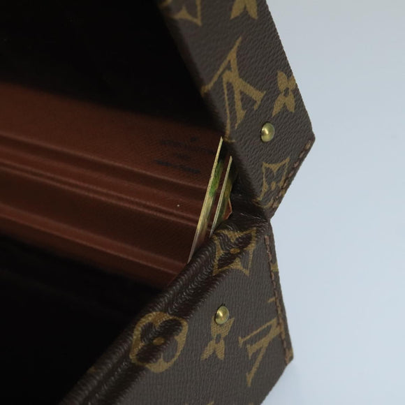 LOUIS VUITTON Monogram Boite Bijou Trunk M47120 LV Auth 101793SV