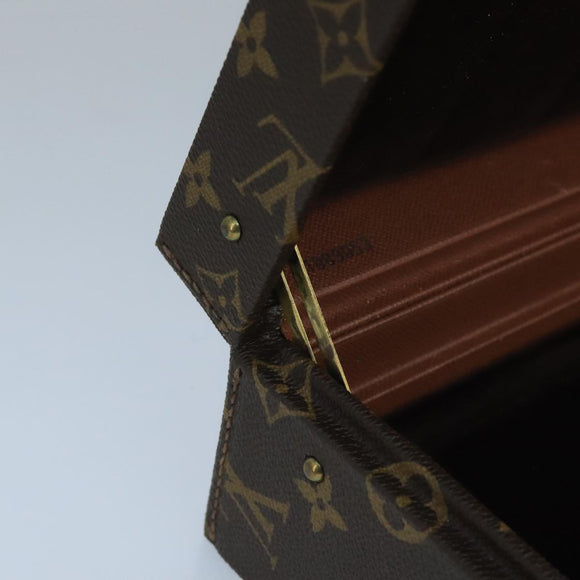 LOUIS VUITTON Monogram Boite Bijou Trunk M47120 LV Auth 101793SV