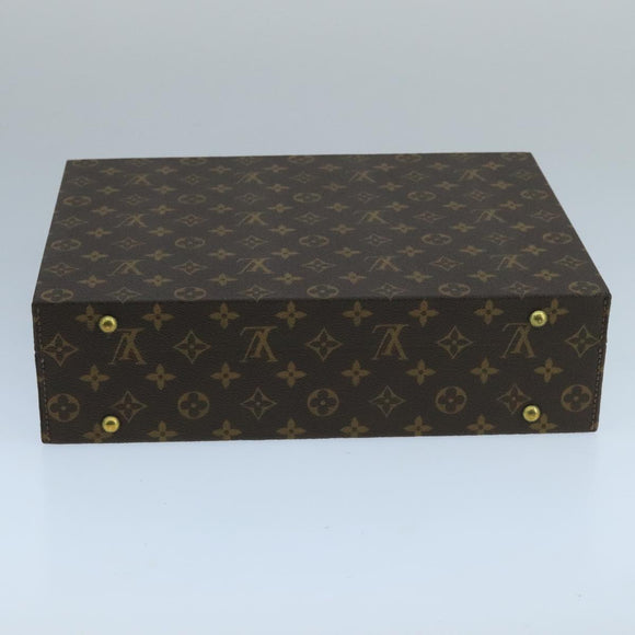 LOUIS VUITTON Monogram Boite Bijou Trunk M47120 LV Auth 101793SV