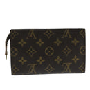 LOUIS VUITTON Monogram Bucket PM Accessory Pouch LV Auth 101818-2