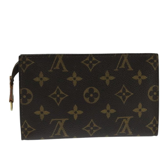 LOUIS VUITTON Monogram Bucket PM Accessory Pouch LV Auth 101818
