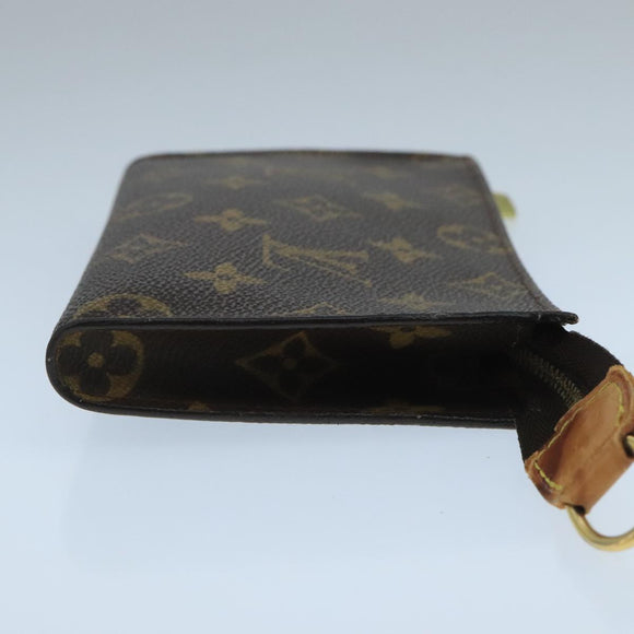 LOUIS VUITTON Monogram Bucket PM Accessory Pouch LV Auth 101818