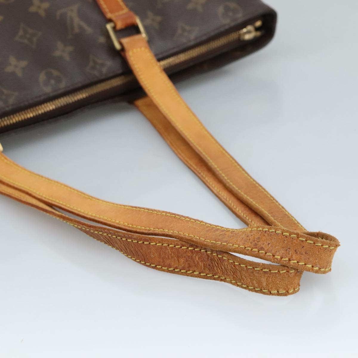 LOUIS VUITTON Monogram Cabas Piano Tote Bag M51148 LV Auth 101821