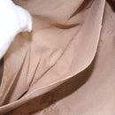 LOUIS VUITTON Monogram Trousse Demi Ronde Cosmetic Pouch M47520 LV Auth 101823-11