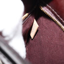 LOUIS VUITTON Vernis Monceau BB Hand Bag 2way Amarante M91580 LV Auth 101839-28