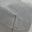 PRADA Hand Bag Leather Light Blue Gold Auth 101859V-16