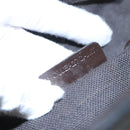 BURBERRY Nova Check Hand Bag PVC Leather Beige Auth 101879-12