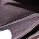 BURBERRY Nova Check Hand Bag Canvas Beige Auth 101880-22