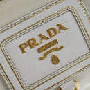 PRADA Hand Bag Nylon 2way White Auth 101889-17