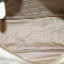 PRADA Hand Bag Nylon 2way White Auth 101889-10