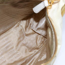 PRADA Hand Bag Nylon 2way White Auth 101889-19