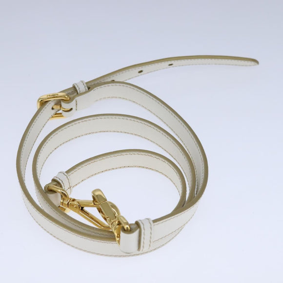 PRADA Hand Bag Nylon 2way White Auth 101889