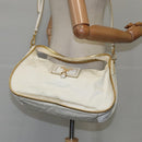 PRADA Hand Bag Nylon 2way White Auth 101889-23
