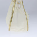 PRADA Hand Bag Nylon 2way White Auth 101889-3