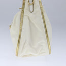 PRADA Hand Bag Nylon 2way White Auth 101889-4