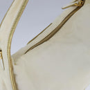 PRADA Hand Bag Nylon 2way White Auth 101889-6