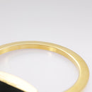 Salvatore Ferragamo Gancini Hand Bag Suede 2way Black Gold Auth 101932-14