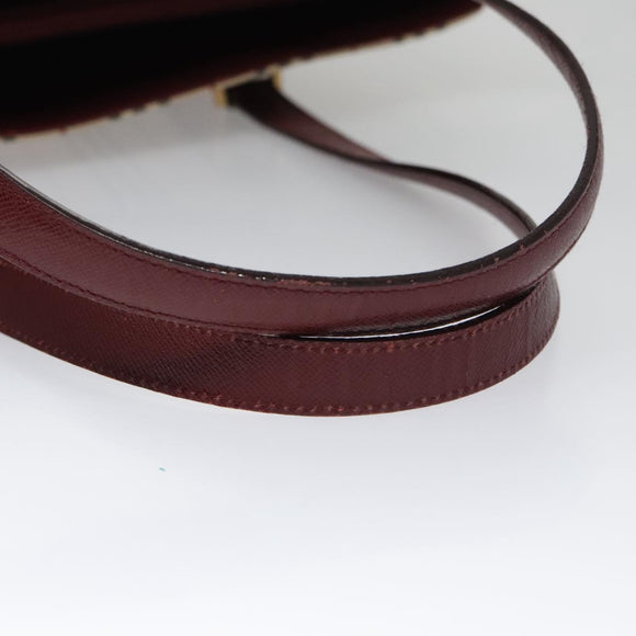 BURBERRY Nova Check Tote Bag Canvas Leather Gold Beige Auth 101946