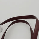 BURBERRY Nova Check Tote Bag Canvas Leather Gold Beige Auth 101946-8