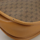 GUCCI Micro GG Supreme Shoulder Bag PVC Beige Brown Gold Auth 101967-9