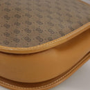 GUCCI Micro GG Supreme Shoulder Bag PVC Beige Brown Gold Auth 101967-16