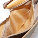 GUCCI Micro GG Supreme Shoulder Bag PVC Beige Brown Gold Auth 101967-24