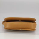 GUCCI Micro GG Supreme Shoulder Bag PVC Beige Brown Gold Auth 101967-5
