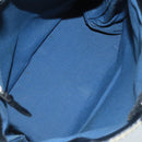 BURBERRY Nova Check Hand Bag Wool Gray Auth 101983-12